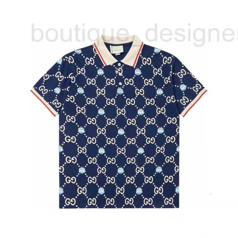 Herr t-shirts designer t-shirt gccies full tryckt skjorta tryckt polo mode kortärmade mogna män vc4l