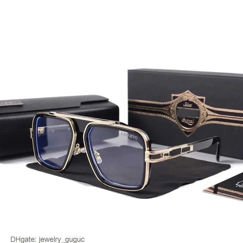 a dita mach six sunglasses mens designer for men women Lunette de Soleil Square Metal glasses frames eyeglasses lxn evo Sonnenbrille DCR2