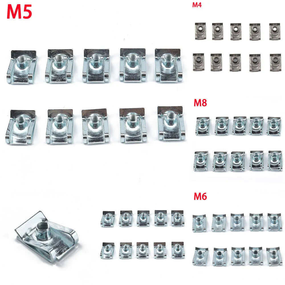 جديد 10pcs m4/m5/m6/m8 304 مصبوب من الصلب غير القابل للصدأ/القصب u المكسر