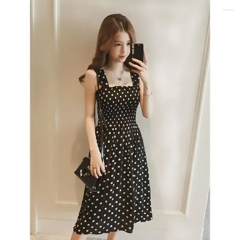 Save Big on Bulk Womens Polka Dot Robe Women's Polka Dot Chiffon Dress  Casual Midi Summer Dress For Women, Ladies Day Dress Best Deals on DHgate