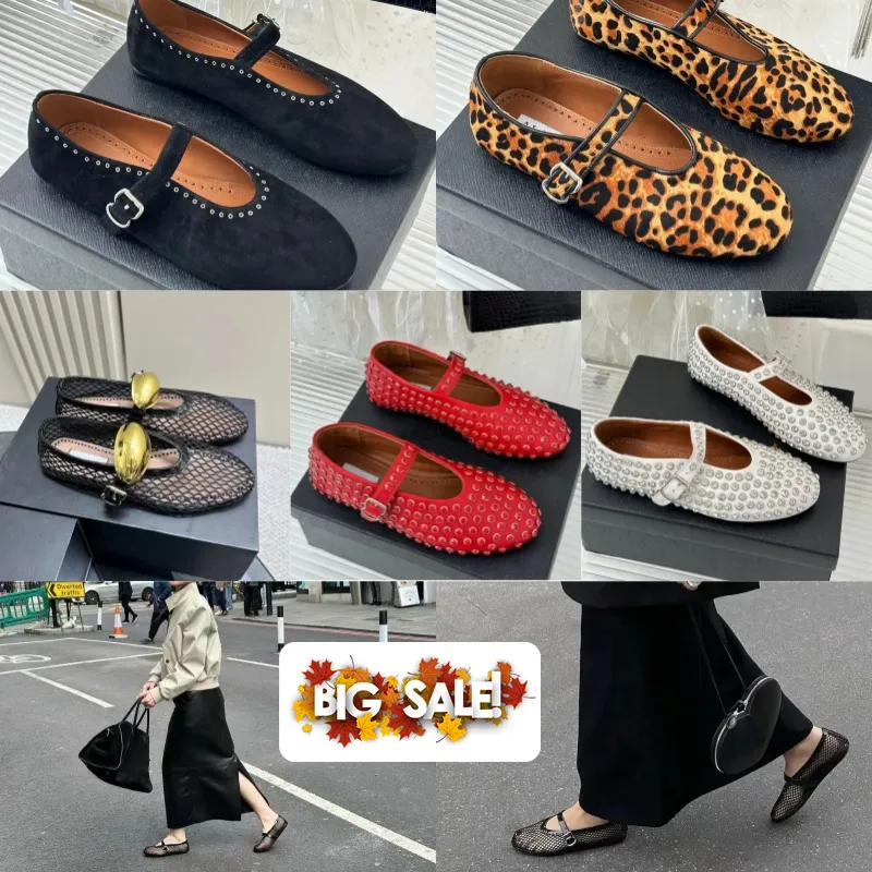 Avec boîte de sandale de sandale pantoufle couleuse de curseur chaussures plate chaussures danse femme toe hingestone boat chaussures luxury riveted boucle