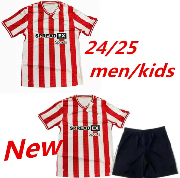 Sunderland Amad New Home Third Soccer Stewart Simms Roberts Clarke Daku Embleton E O'Nien 23 Jerseys 24 Football Shirt Pritchard Mens Kids Kit 2024 2025 999