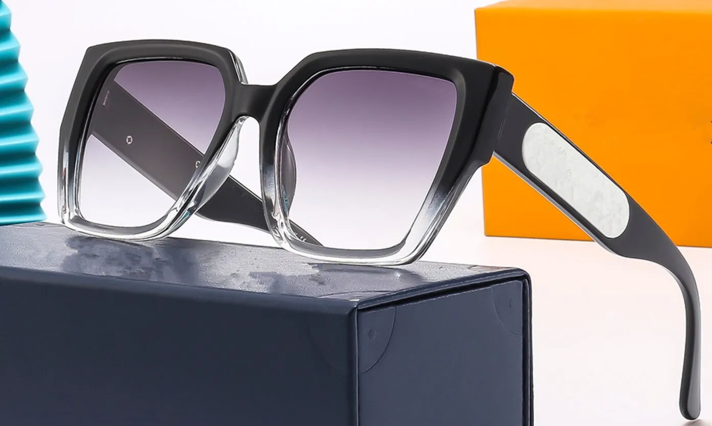 Designer Sonnenbrille Marke Brille Männer Sonnenbrillen Frauen Optional polarisierte UV400 -Schutzlinsen Sonnenbrille mit Kasten
