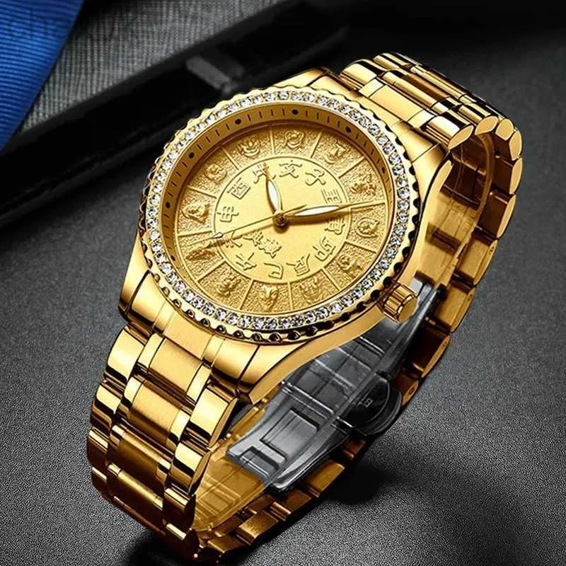 Нарученные часы Nibosi Pare Watch Men/Women Quartz Gold Watches Men Top Brand Luxury Водонепроницаемые женщины -запястья Relogio Masculino D240417