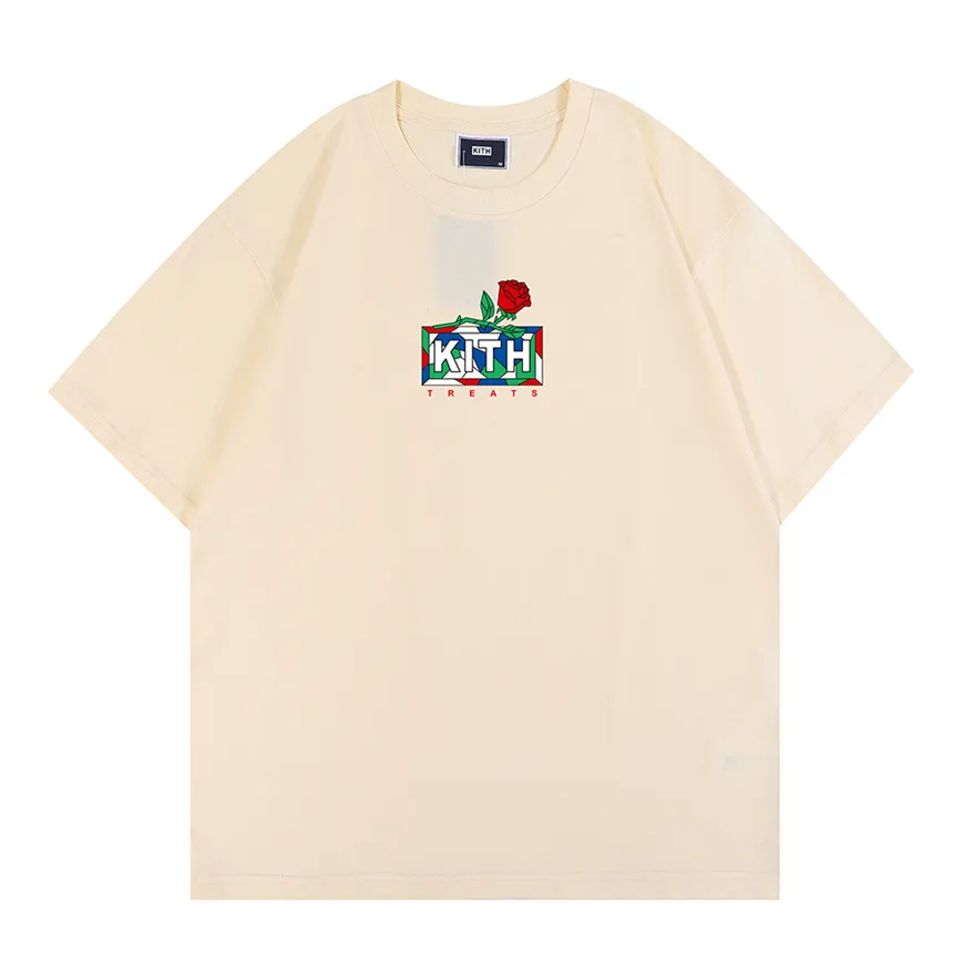 Kiths Tom Jerry Payment Combor Command Trendy T Shirts Summer Designer Men streetwear Men Womens Kith Tees Tops Luxury عالية الجودة من القمصان القصيرة الأكمام 1822