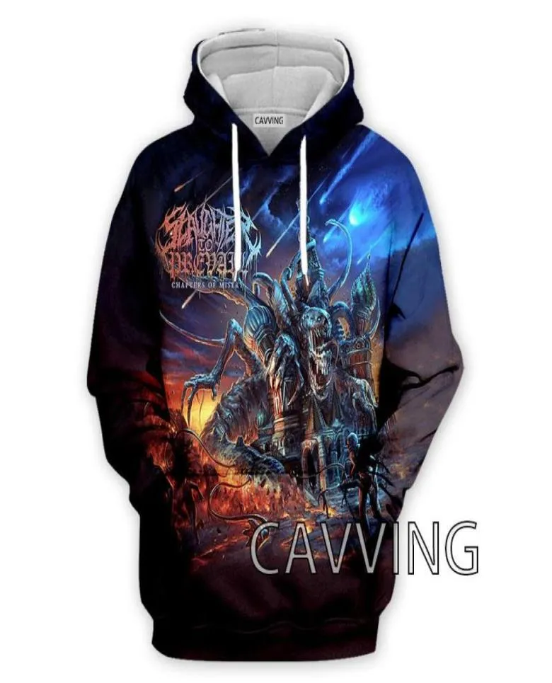 Men039s Hoodies Sweatshirts Cavving 3D Printed Slaughter to Prevail Hooded Harajuku Tops Clothing for Womenmen3380516