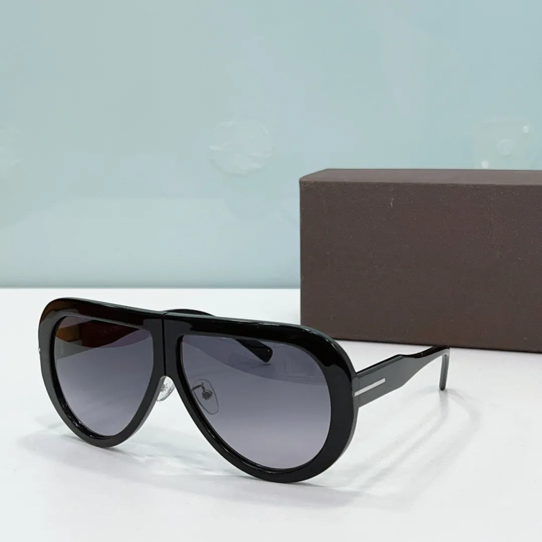 Лучшие солнцезащитные очки Tom Caffence Designer Sunglass Men Women Sun Glasses Super Star Celebrity Drive Sunglass для женских модных очков с коробкой FT0836 Размер 61-10-145