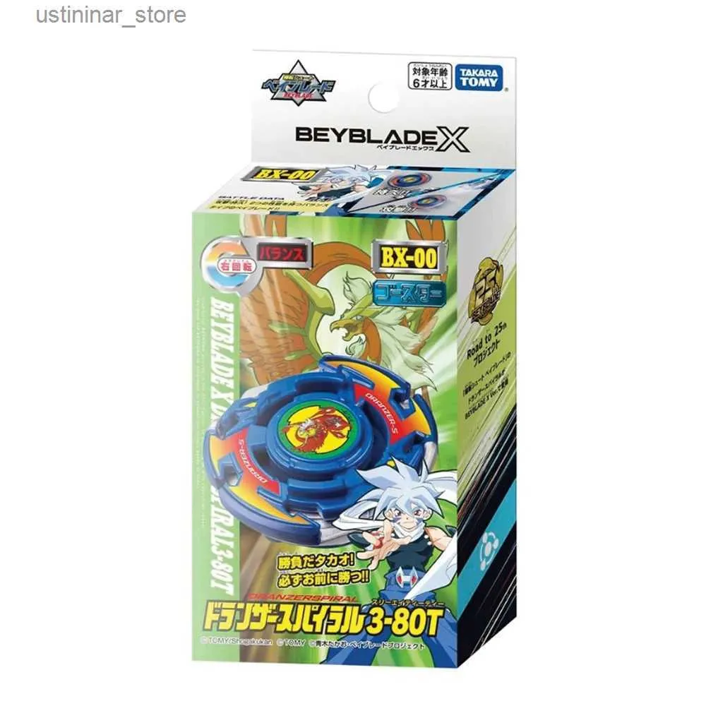 Beyblades Metal Fusion Oryginalny Takara Tomy Beyblade X BX-00 Booster Dranzer Spiral 3-80t L416