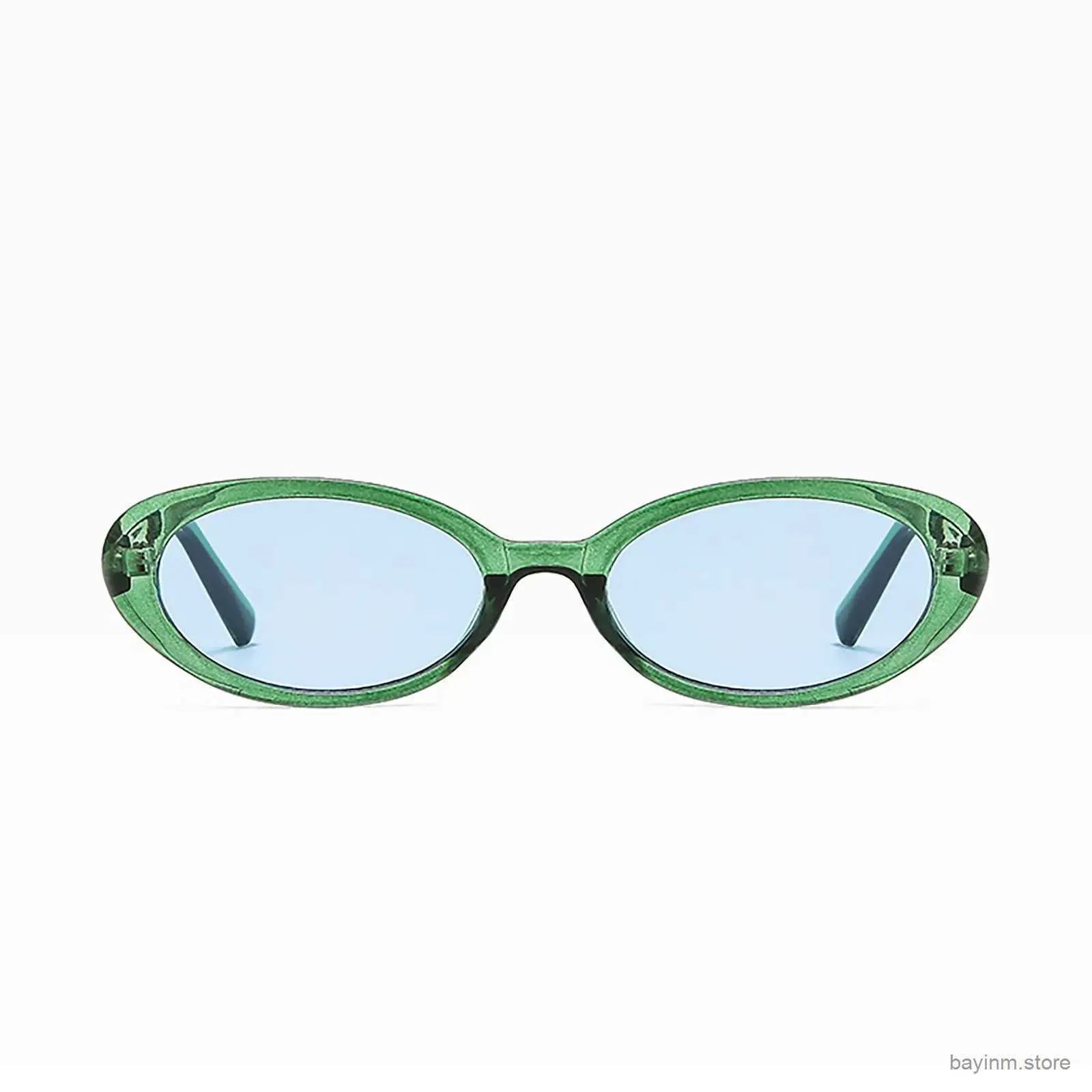 Güneş gözlükleri vintage polarize oval güneş gözlükleri kadın 90s stil retro küçük çerçeve UV koruma güneş gözlükleri bayanlar gençler açık gözlükler