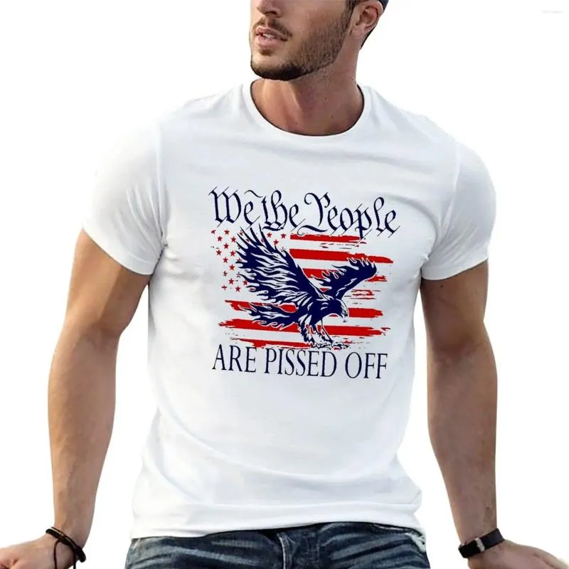 Herrpolos vi folket är förbannad av t-shirt estetiska kläder tees anpassade t skjortor kort tung vikt för män