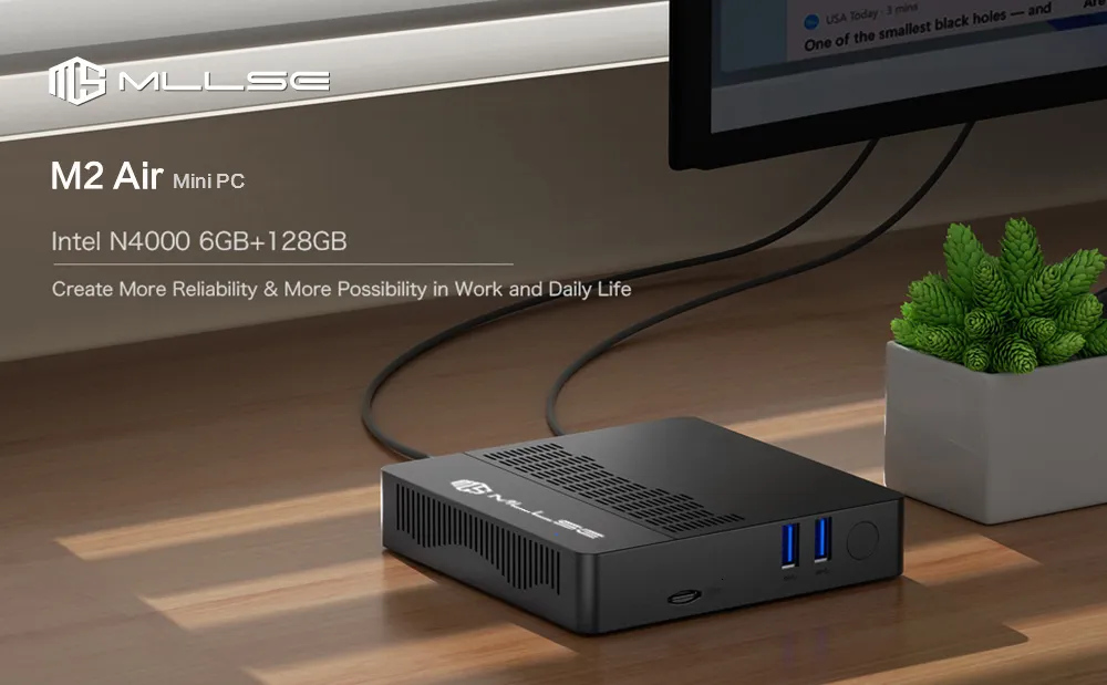 ミニPC MLLSE PC M2 Air Intel Gemini Lake N4000 MLLSE M2 Air Mini PC Intel Gemini Lake N4000 Intel J3710 Windows