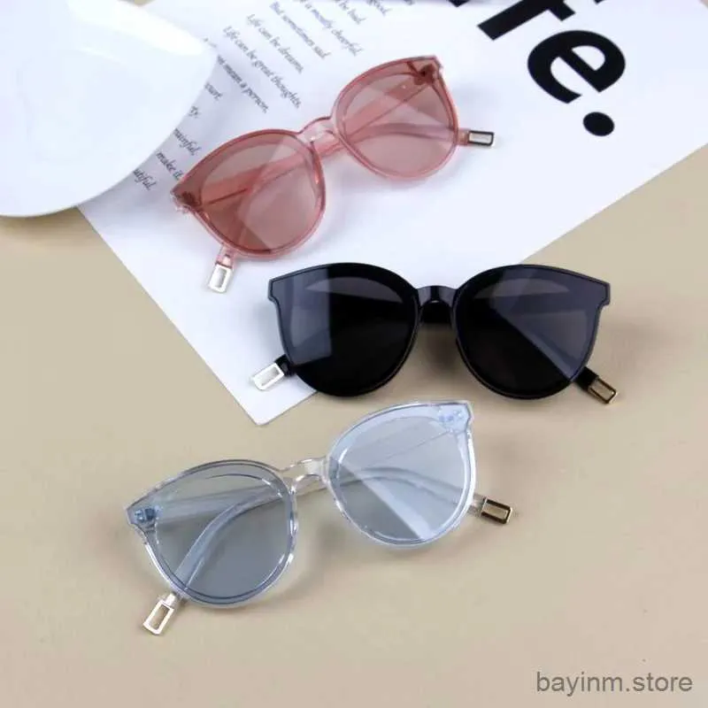 Lunettes de soleil 2019 Vintage Cat Eye Kids Lunettes de soleil pour bébés enfants Boys Filles Lunettes de soleil