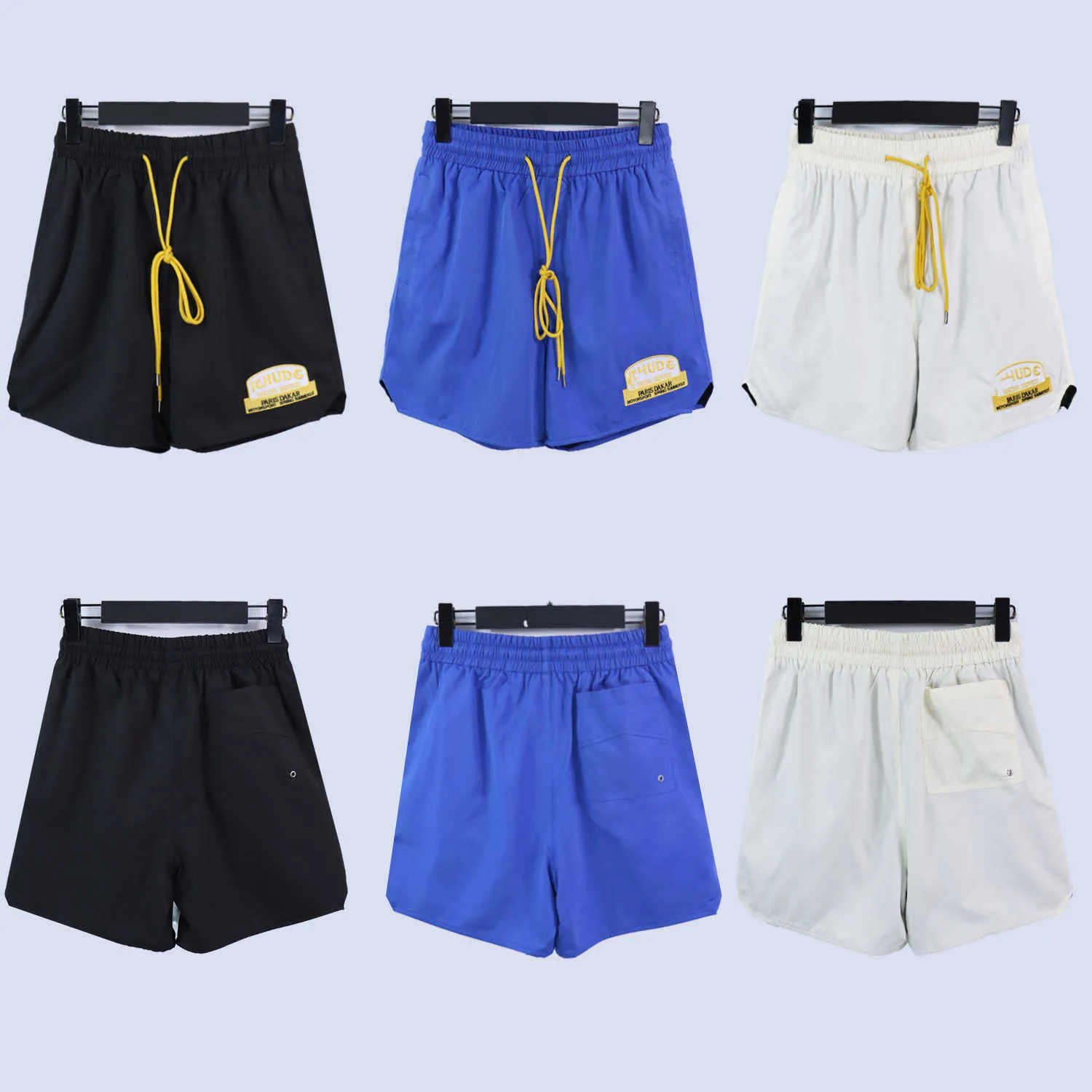 ربيع وصيف رفيع المستوى جديد Rhude Dresscord High Street Shorts Capris Trend