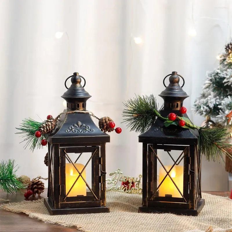 Candle Holders Set Of 2 Metal Holder Hanging Lantern Decorative For Living Room Parties Tabletop Home Decor Indoors Outdoors