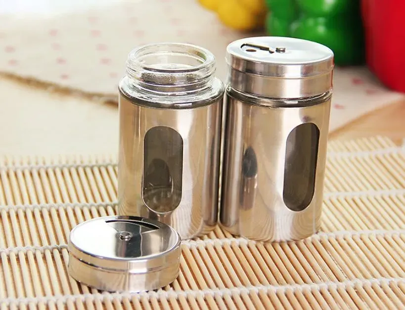 Toothpick cup Spice Pepper Jar Bottle Storage Seasoning Spice Dispenser Container Shaker Kitchen Tool New Free FEDEX DHL