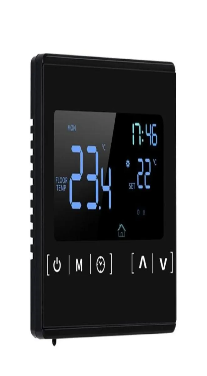 Smart Home Control WiFi Thermostat Contrôleur de température numérique APPLÉMENTATION ÉLECTRIQUE CHAUFFICATION POUR LA COULEUR PASSE88398792388068