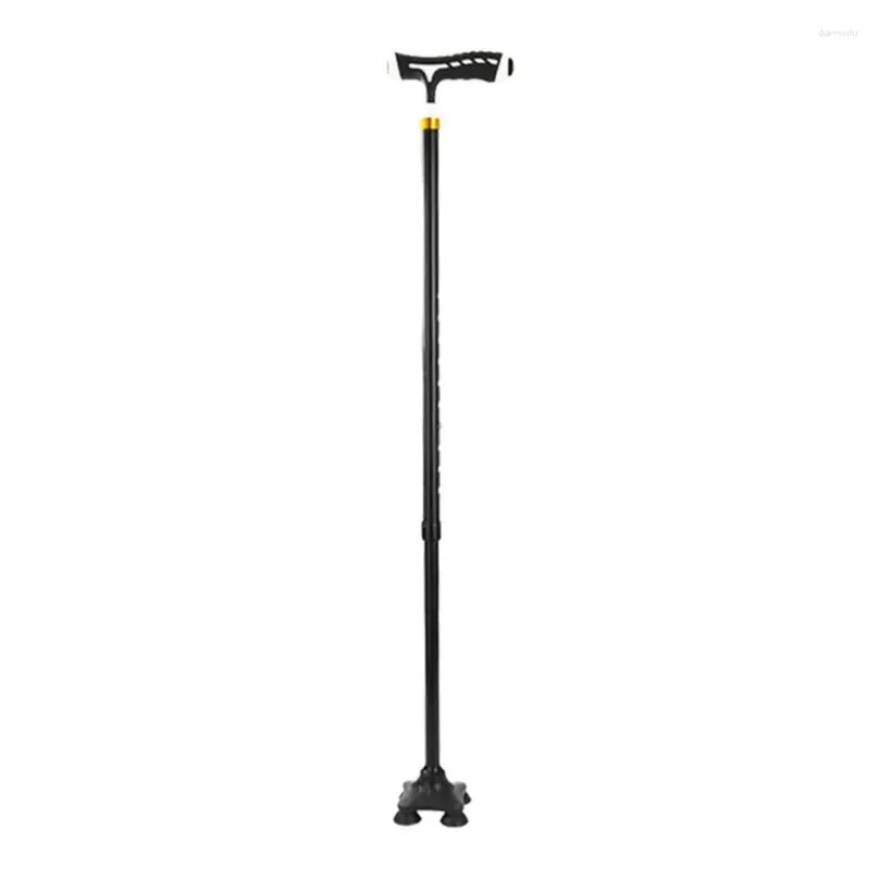 Trekking Poles Folding T-handtag Vandring antislip Cane äldre promenadpinne med lätt droppleverans Sport utomhus camping och DHOTC