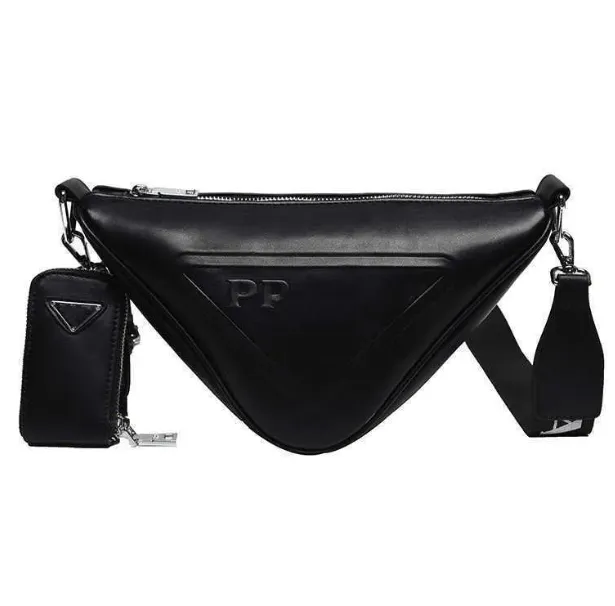 Designer axelväska claic kedja triangel väskor kvinnor axelväska cro handväska plånbok mode läder väska toppkvalitet