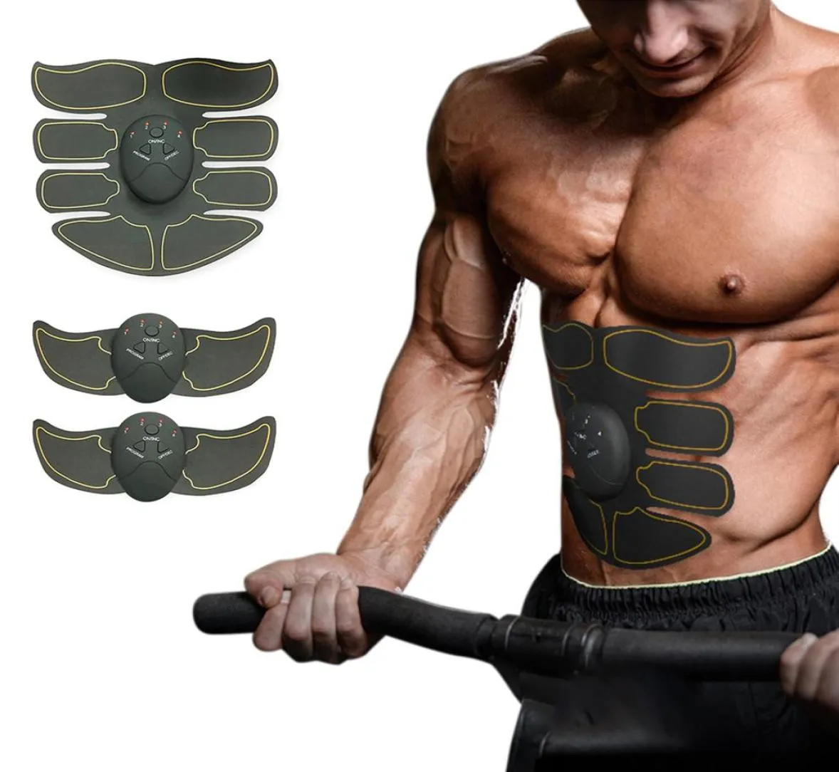 Stimulateur musculaire Corps minceur Shaper Machine Abdominal Muscle Exerciseur Formation de la graisse du corps Buildage Fitness Mass241S1487442