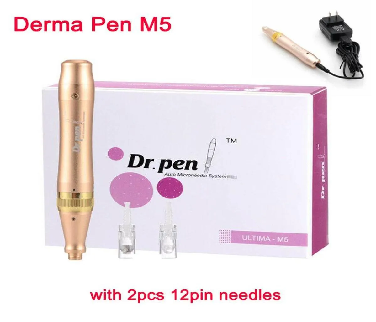 Dr Pen Derma Pen M5C Auto MicroNeEdle System Antieaging調整可能な針の長さ025mm25mm電気Dermapen8574611