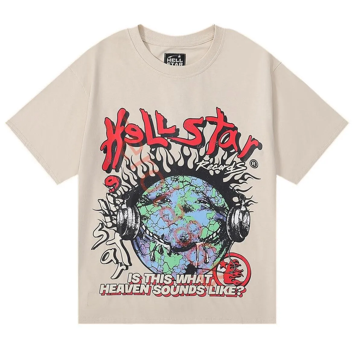 Mens T-shirts Hellstar Womens High Quality T Shirt Designer Shirts For Men Summer Clothes Par Par Cotton Tee Casual Women Shor Dhty2