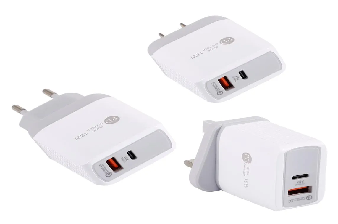 ユニバーサルUSB PD 18W USB PDクイックチャージQC 30 IPHONE EU EU USプラグ高速充電器SAMSUNG S10 HUAWEI4036698