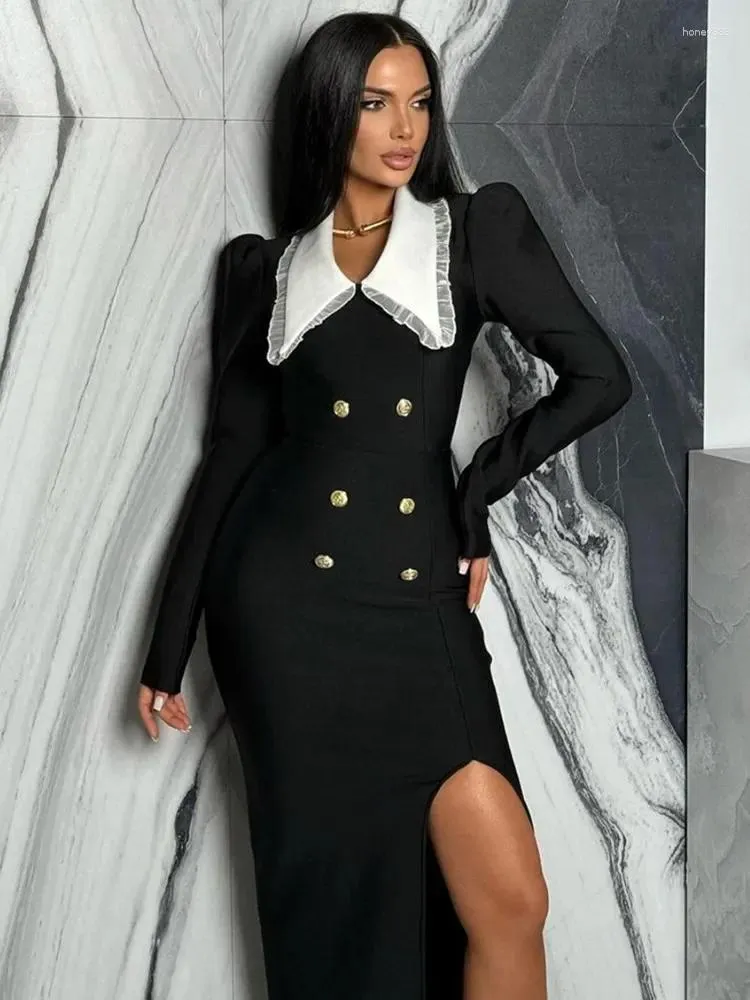 Celebrities Elegant Plaid Patchwork Turn-back Collar Waist Skirt Dresses Celebrities Elegant Plaid Patchwork Turn-back Collar Waist Skirt Dresses