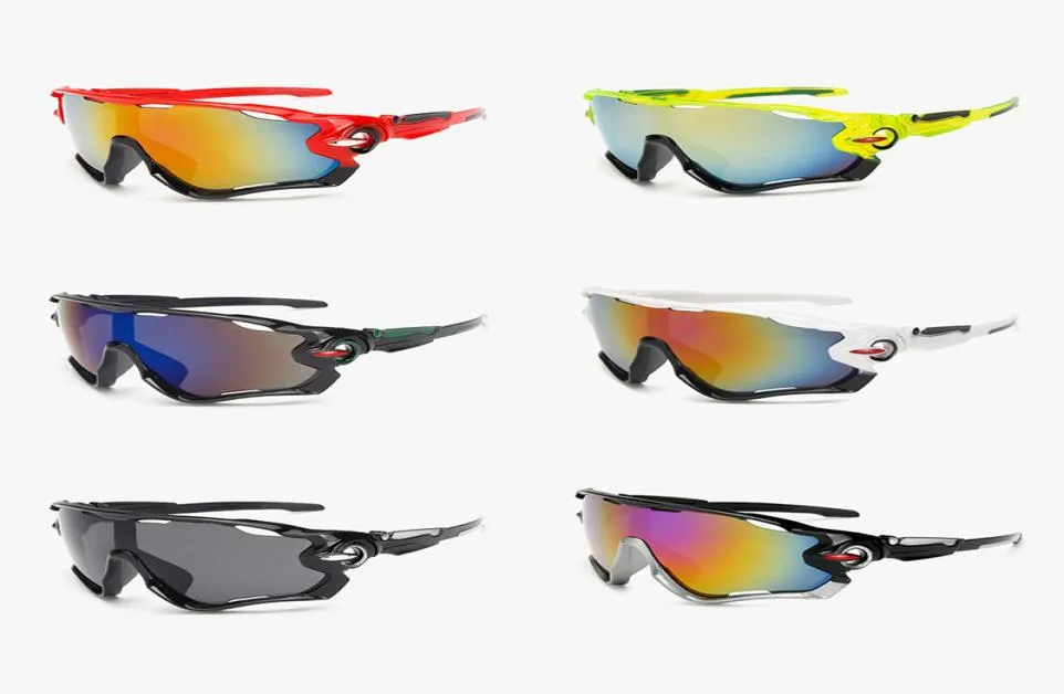 UV400 Cycling Eyewear Bice Bicycle Sports Lunes Randonnées Men de moto Lunettes de soleil Réflexion Ferme