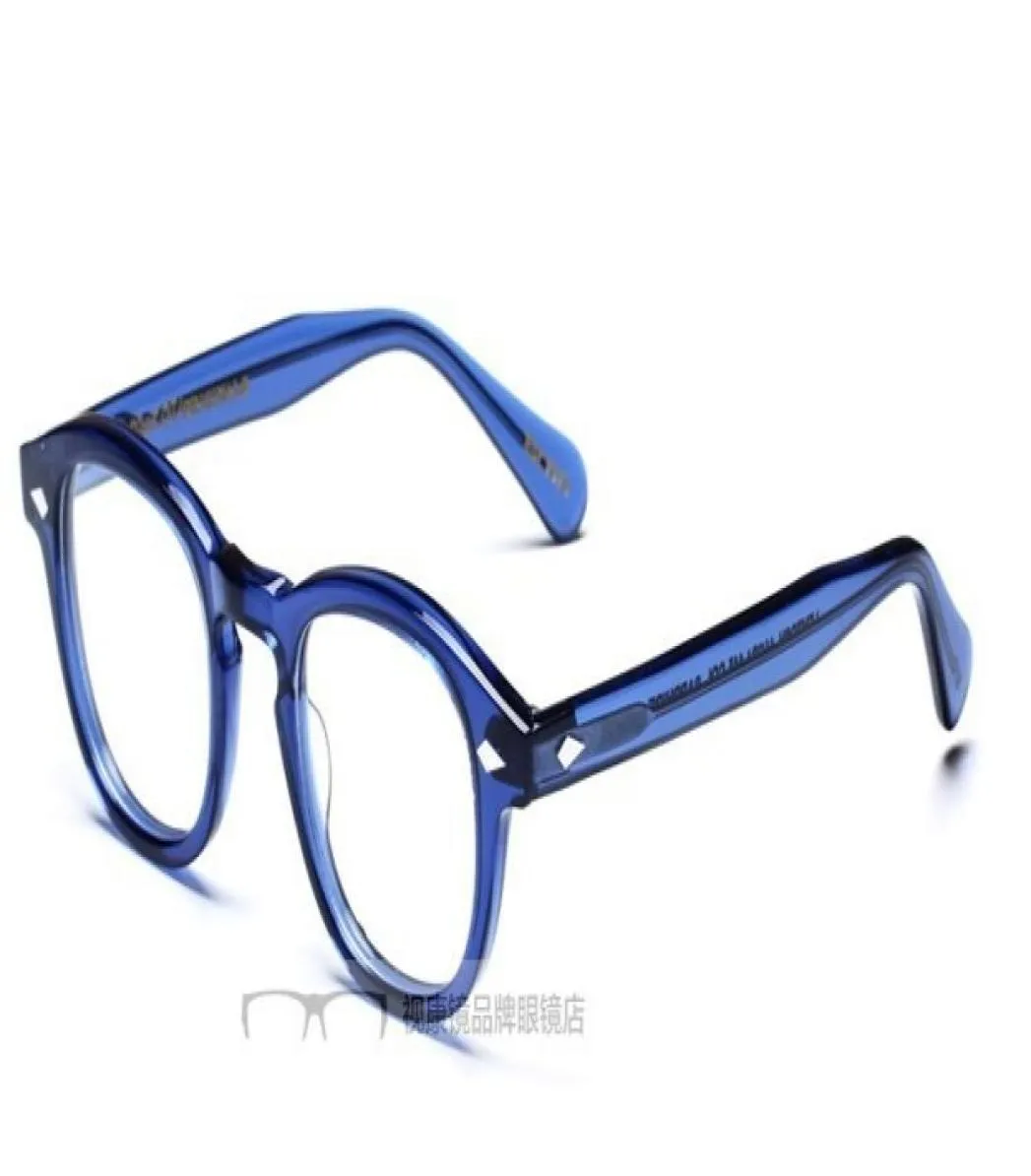 Nowa marka wysokiej jakości wysokiej jakości Johnny Depp unisex optyczne okulary okulary okulary okularowe okulary recepty7573115