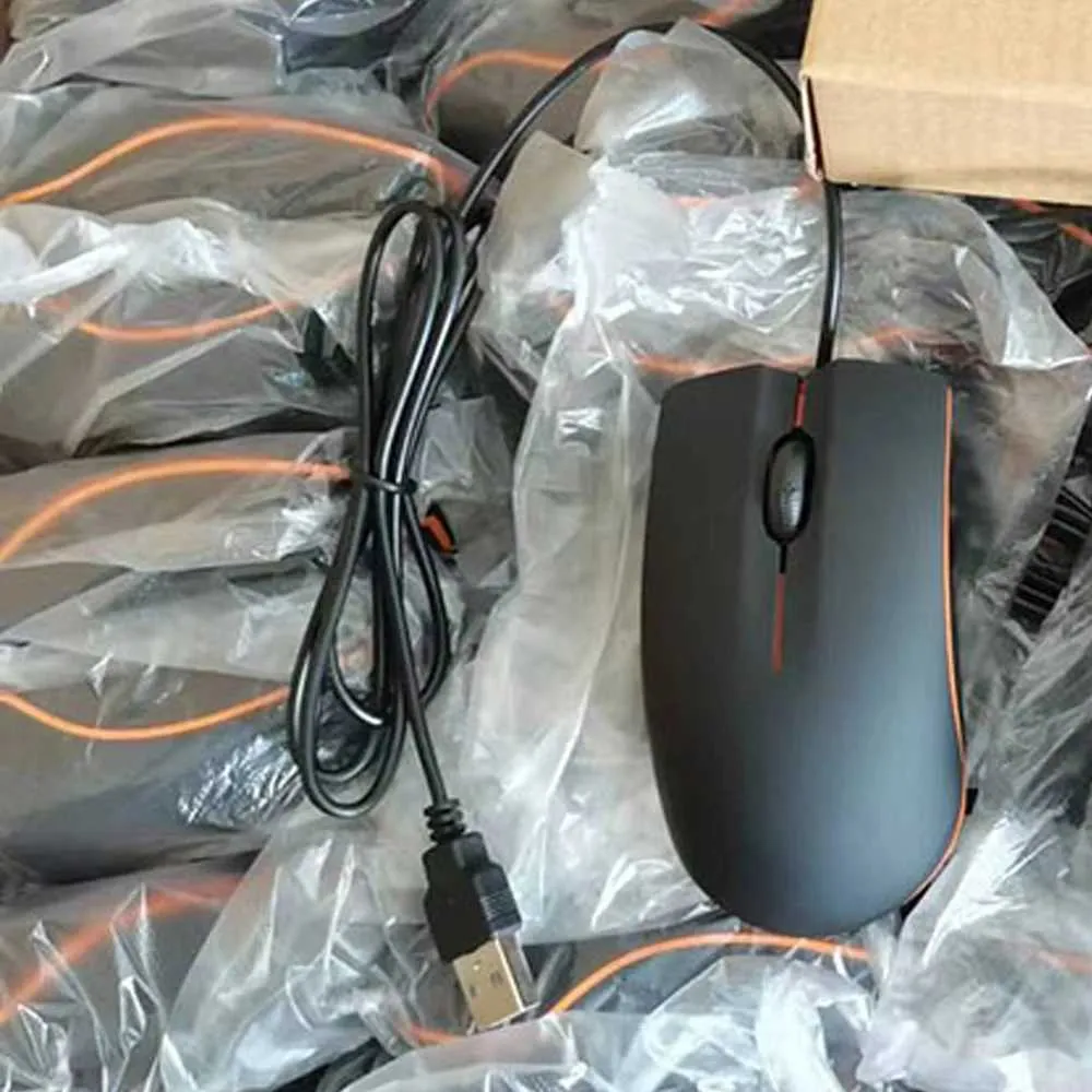 Tra Thin USB Wired Mouse 1000 DPI M Mute Button for Laptop PC Wired Mouse for Book Air Pro Cputer Peripherals Y241116