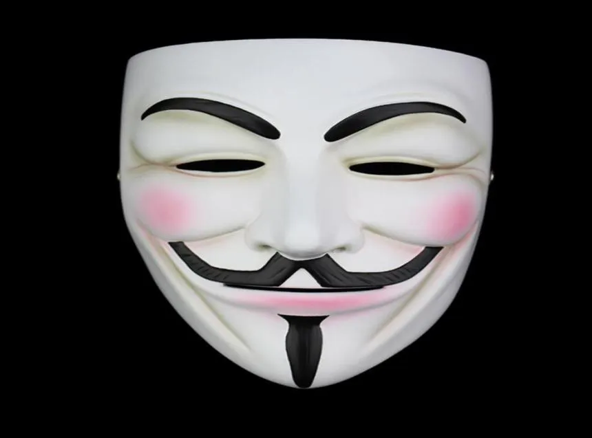 Hochwertige V für Vendetta Mask Resin Collect Home Decor Party Cosplay -Objektive Anonymous Mask Guy Fawkes T2001167070454