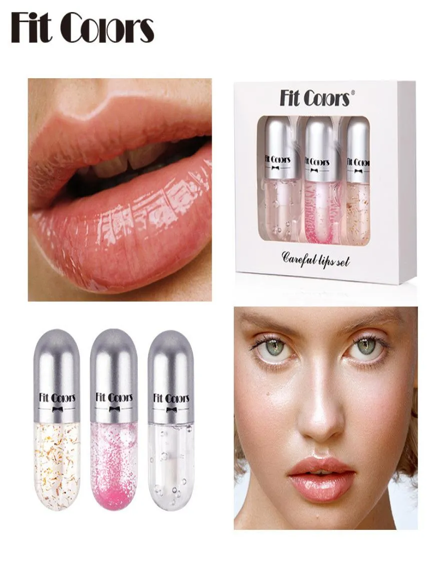 Fit Colors Lip Gloss idratante idratante plumer minerale di essenza minerale volume labbra olio nutriente esaltatore estremo siero4713341