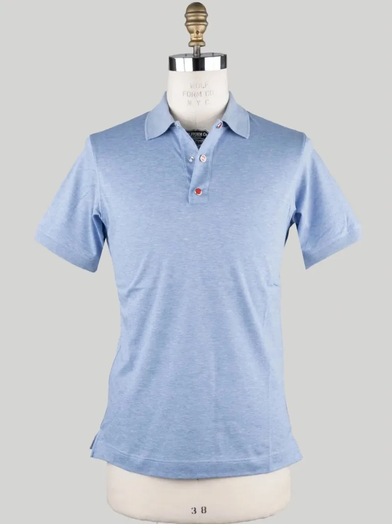 Tシャツ・カットソー KITON Men Polo Shirts UNWM013K0702F0 3002 BLUE Tシャツ・カットソー KITON Men Polo Shirts UNWM013K0702F0