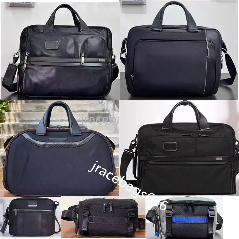 2024 Tums Men Bags Alphs 3 Series Luggage Ballistic Nylon Sport Travel Bag Tum Tote Shoulder Bag Business Computer Briefcase Laptop Leather Handbag Women