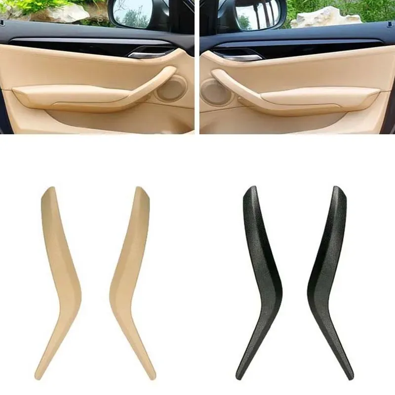 Parts Left Right Car Interior Door Handles for BMW x1 E84 1016 Inner Doors Panel Handle Bar Front Rear Pull Trim Cover