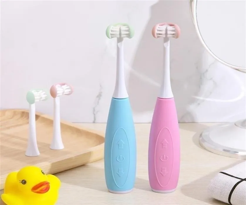 3D Side Electric Tooth Brush USB RECHARGEABLE REPLACTION SMART Ultra Brush Heads 5 Mode Waterproof Timer 22021188S9956264