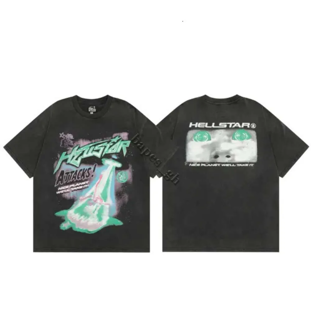 Hellstar Shirt Hellstar Shirt Mens T-shirt Short Sheeve Hellstar Sport Livraison gratuite 431