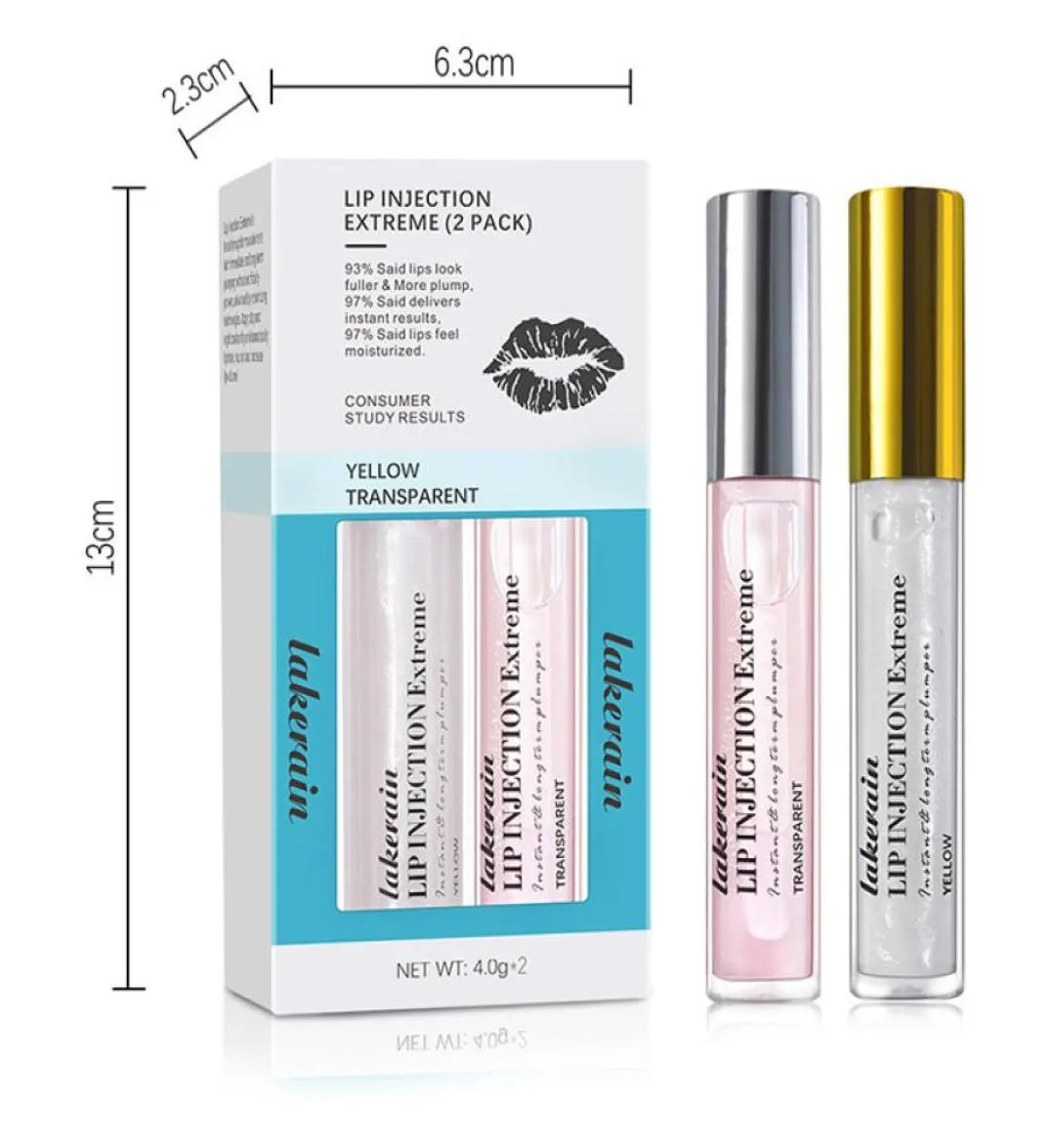 Lèmes à lèvres hydratants clairs Liquide Liquide Lèvres transparentes longs surglosting Extrême repulping Glossy Lipgloss 4G2265772