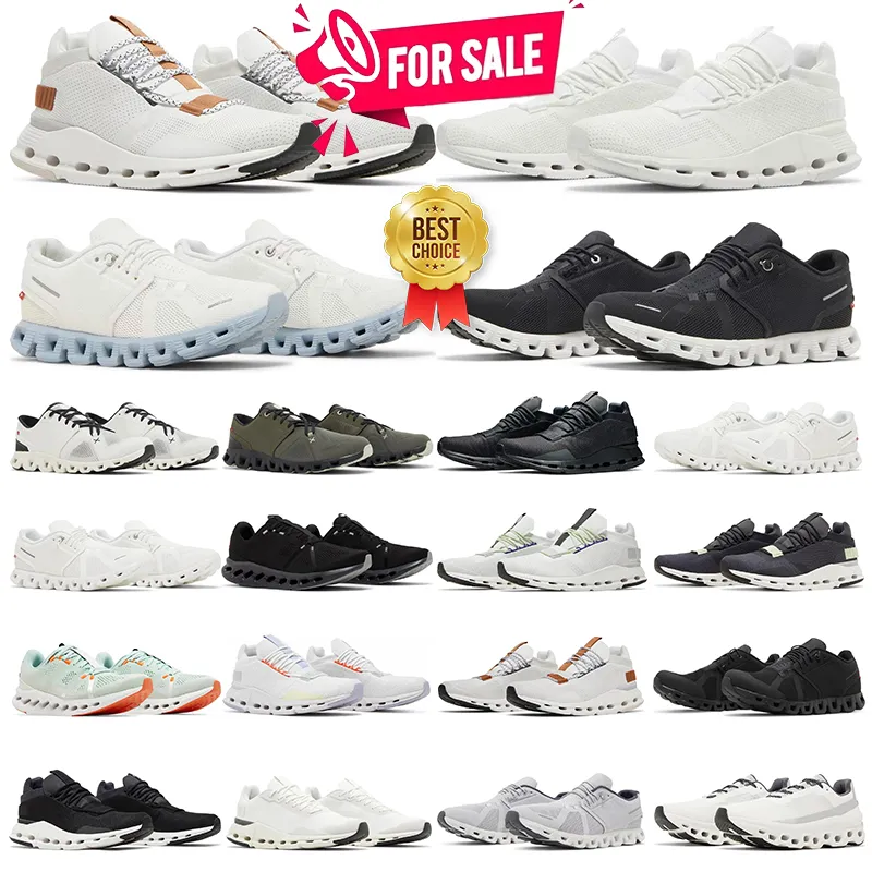 2024 Cloud Running Schuhe Männer Frauen Freizeitschuhe Monster Clouds Eclipse Kurkuma Eisen Heu Lumos dreifach schwarze Marine Blue Herren Trainer Sneaker Größe 36-45