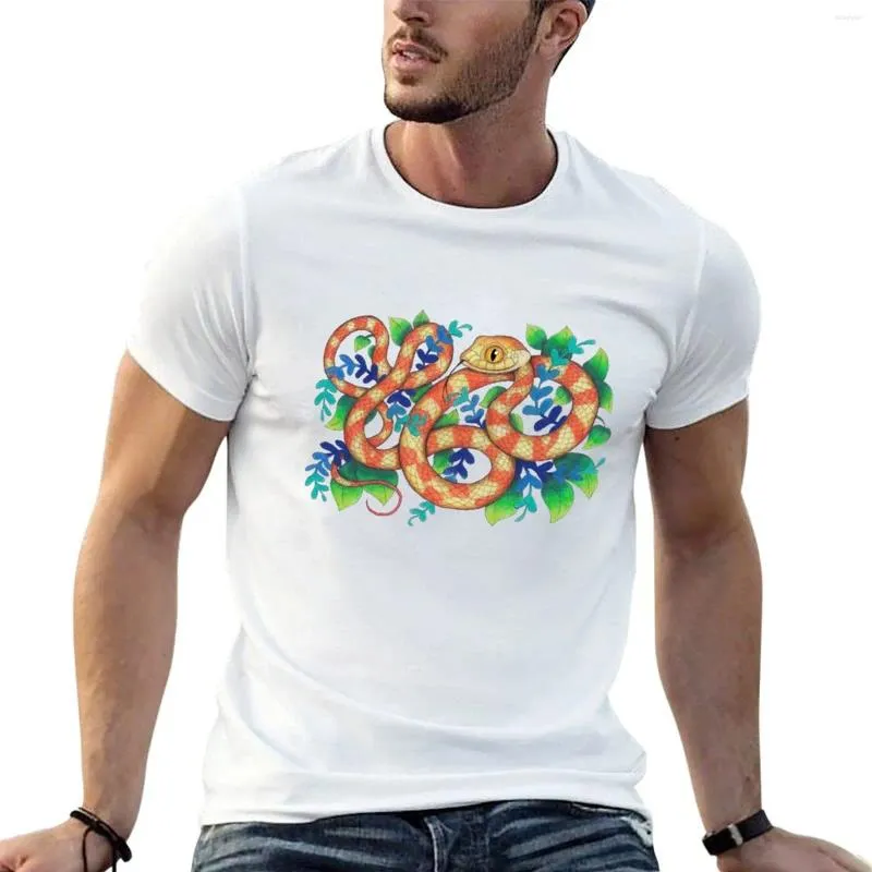 남자 폴로 밴드 트리 뱀 티셔츠 플러스 사이즈 크기 탑 빈티지 옷 히피 남성 그래픽 티셔츠 애니메이션