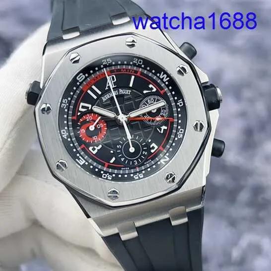 İsviçre AP bilek saat Royal Oak Offshore 26040st Copa America Yelken Grand Prix Sınırlı Edition Hassas Çelik Otomatik Mekanik Erkekler İzle 44mm