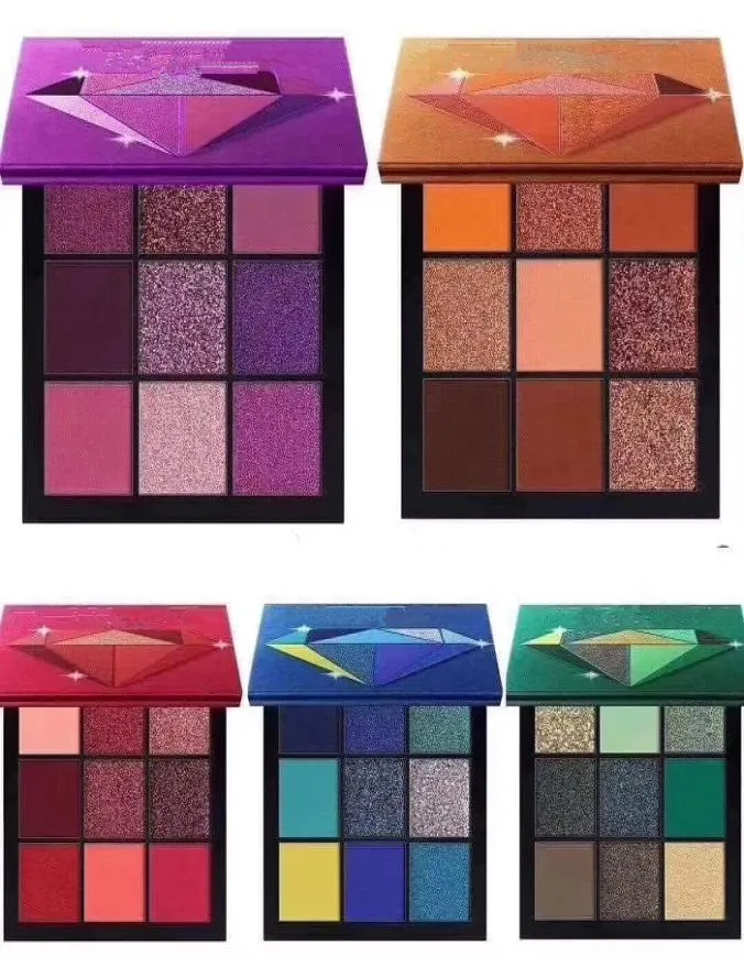 Newest Makeup Brand Beauty Palette 9 color mini eyeshadow palette 5 Style star colors Eyeshadow by doublewin0074827543