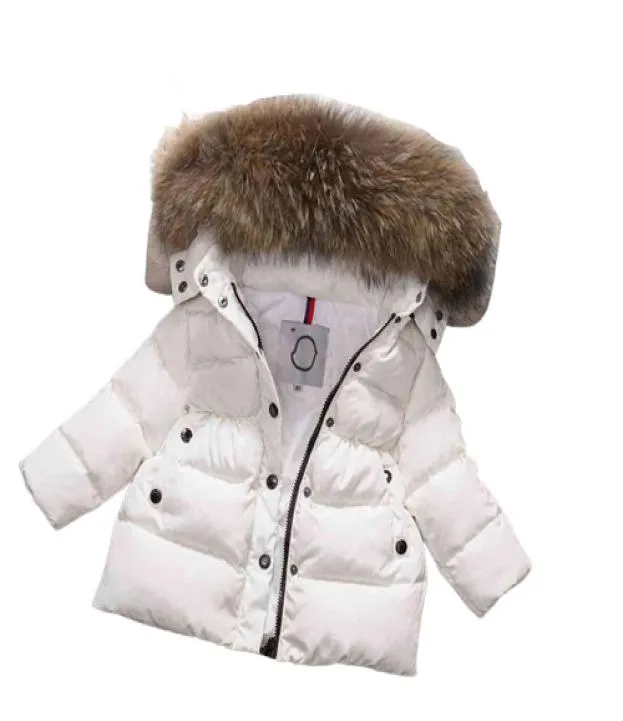 Crianças de neve dos meninos com capuz para crianças desgaste do casaco de inverno desgaste de algodão Térmico Inverno Outwear Parkas Pur Collar3124538