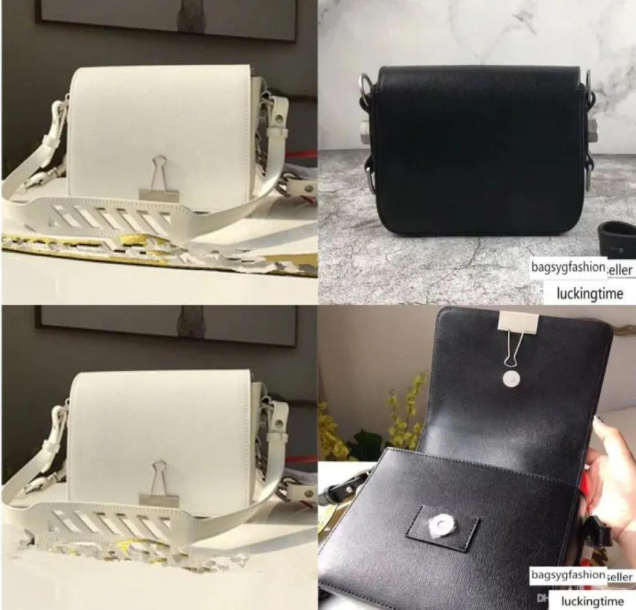 Off Bag Clip Shoulder Square Carriers Office Simple Ow Women Leather Handbag Pink White Black21652135604931