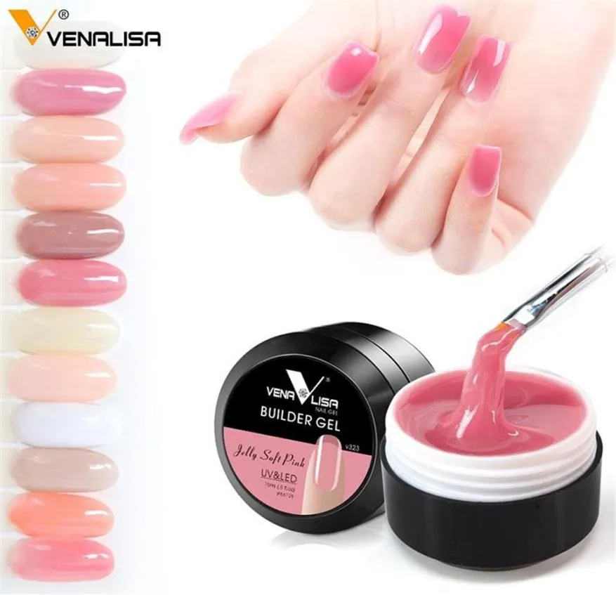 VENALISA PRODUTOS mais recentes 12 cores Camouflage Color UV Poliship Builder Construction Extend UNIL HUCLE JELLY POLYGEL206J9537169