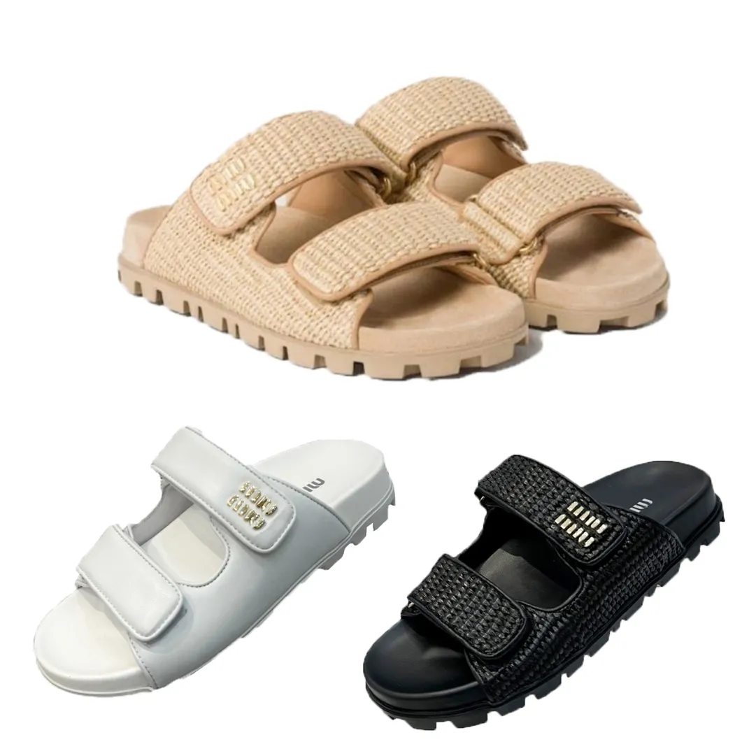 Chaussure Slide Ajustável Papai Sandálias Sunny Sandles Designer Sapatos femininos Sandálias Sandálias Sandálias Ajusta Ajusta Confortável