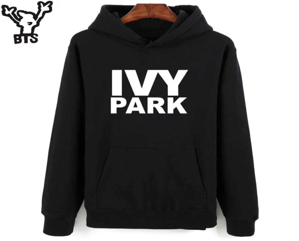 Толстовки с капюшоном Beyonce с капюшоном с капюшоном с длинным рукавом Ivy Park Fans Fan