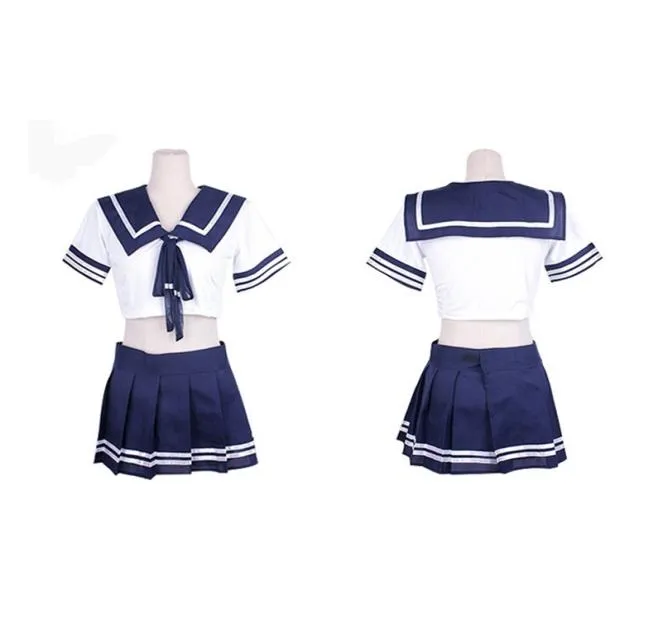 4xl Size School Student Uczeń munduru japońskiego uczennicy erotycznej pokojówki erotyczne kostium seks mini spódnica strój seksowna bielizna cosplay egzotyczna 216505707