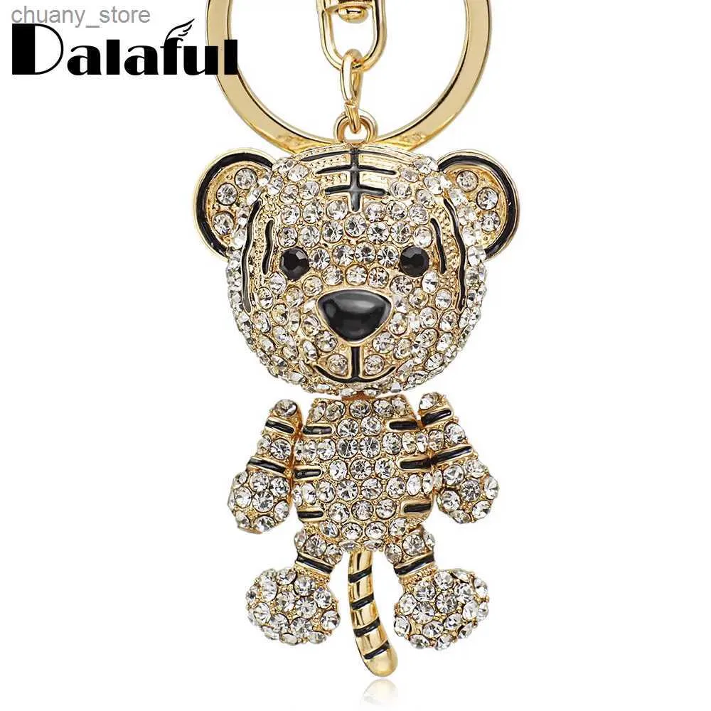 КЛАЧЕСНЫЕ ЛАНАРДЫ DALAFUL TIGER CRYSTAL CRINESTONE COMPONE СУМКА КОММА