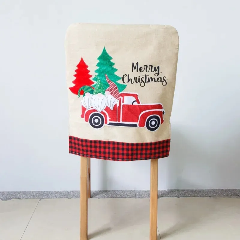 Новый рождественский набор кресел, рождественский набор кресел, набор стула, креативное белье для вышивки